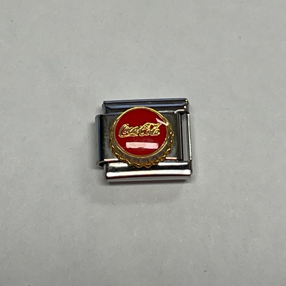 Casa D'oro Coke Coca Cola #12 Italian Charm 9mm - Picture 1 of 2